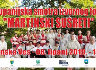 34. Martinski susreti i 20. Županijska smotra izvornog folklora