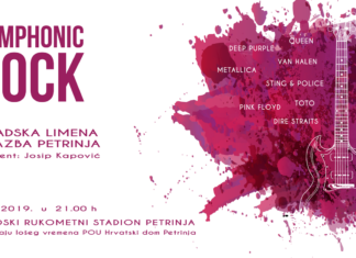 KONCERT Gradske limene glazbe Petrinja: SYMPHONIC ROCK