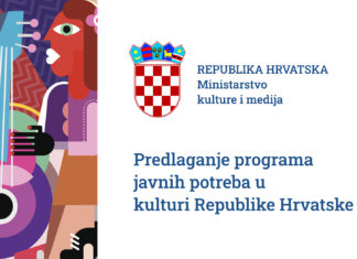 JAVNI POZIV – Objavljen je javni poziv za predlaganje programa javnih potreba u kulturi Republike Hrvatske