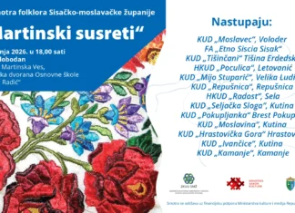 25. Smotra folklora Sisačko-moslavačke županije „Martinski susreti”